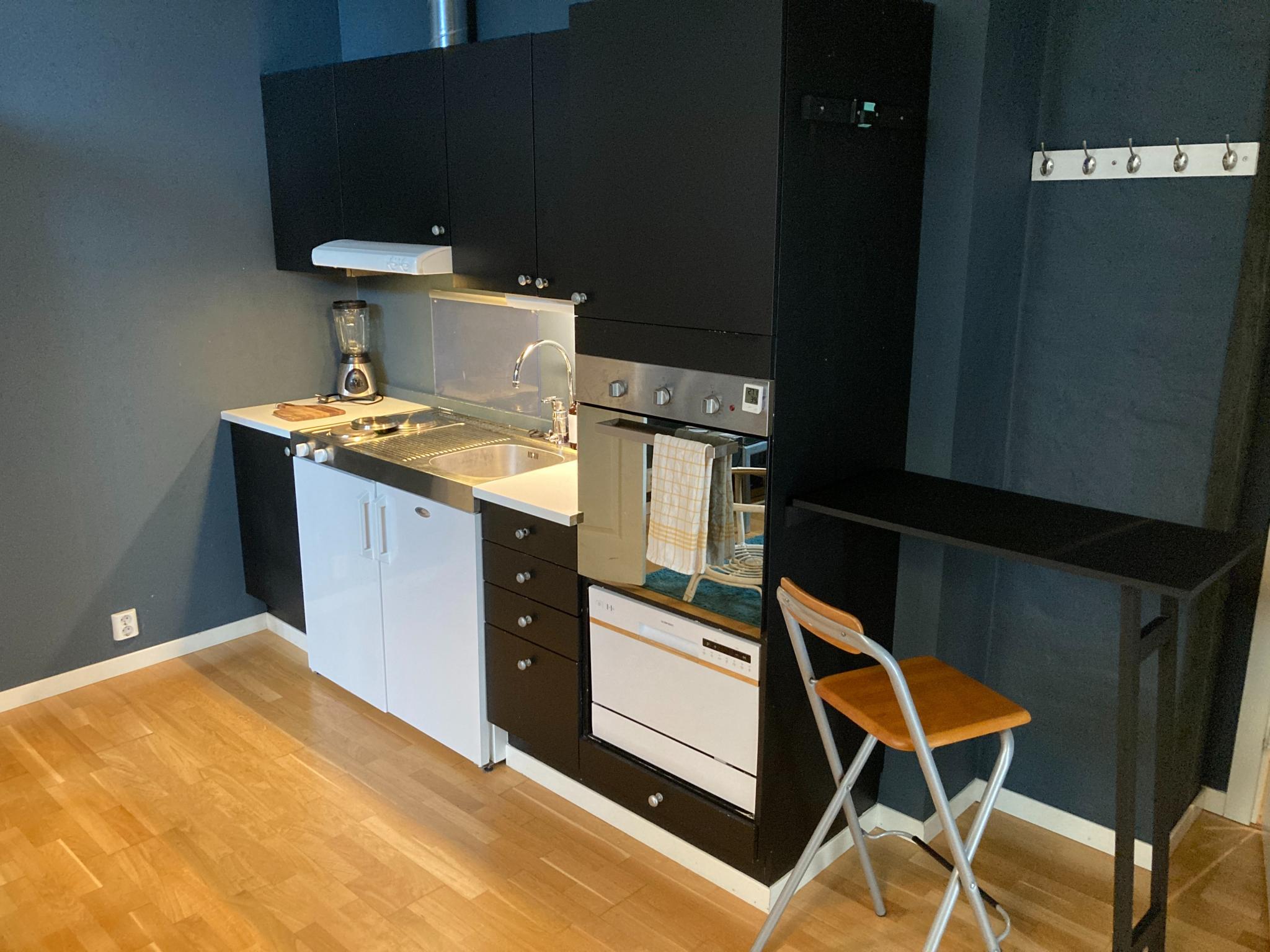 Kjøkkenkrok med sidebord